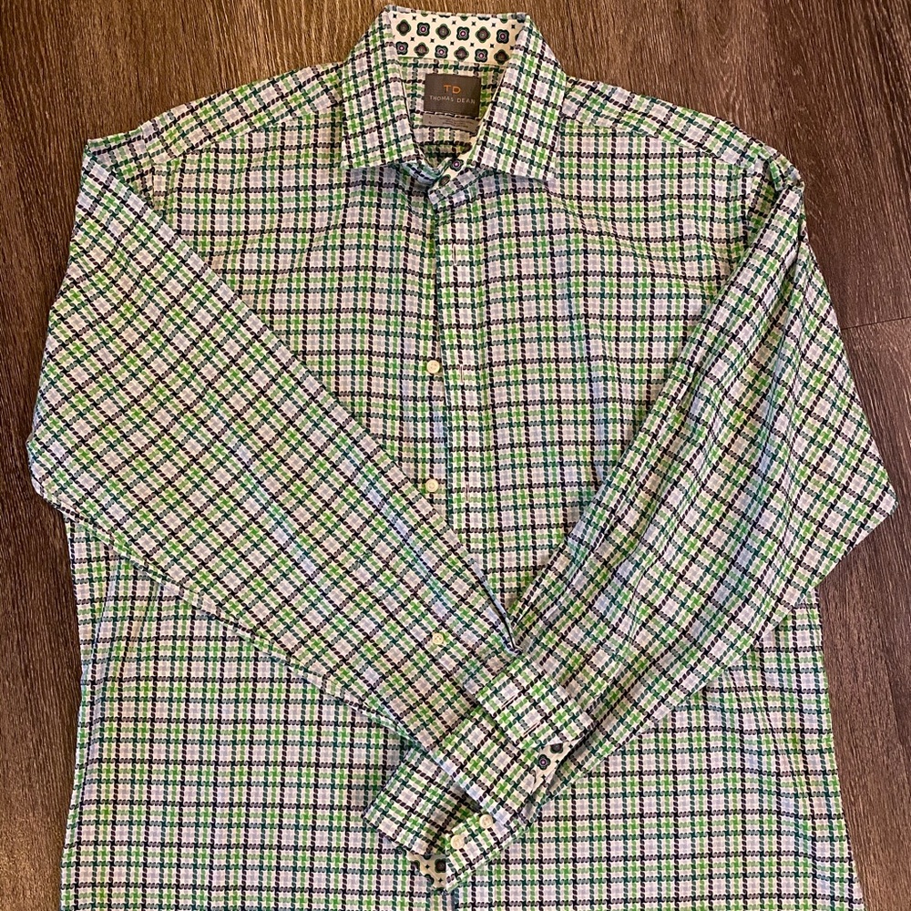 Thomas Dean dress shirt